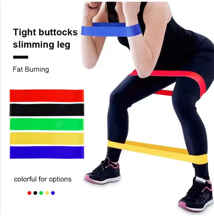 5 Sets Deep Fitness Natural Latex Elastic Fitness Bands High Quality Loop Resistance Bands Pull up Assist Power Strength Training.