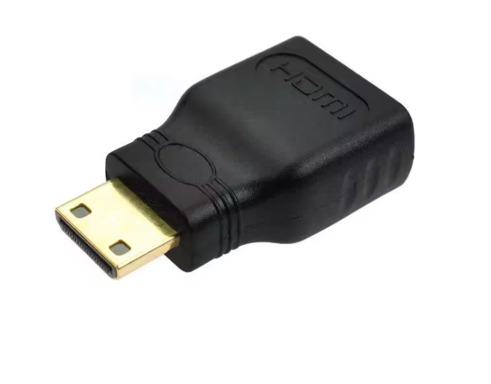 Mini & Micro HDMI Male to Female Adapter | 4K Compatible | For Laptop, Camera & Tablet | Compact Converter