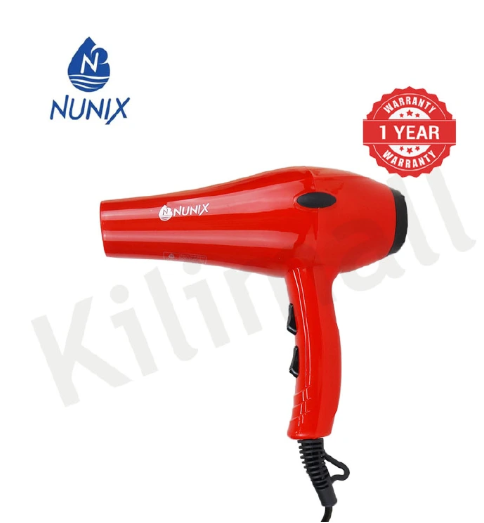 Nunix HD-01C  Professional Home and Salon Hair Dryer Blow Dry Machine, 2200W Blow Dry Hair Dryer Professional Blowers Blow Dryer Low Noise Hot And Cold Wind Styling Tools