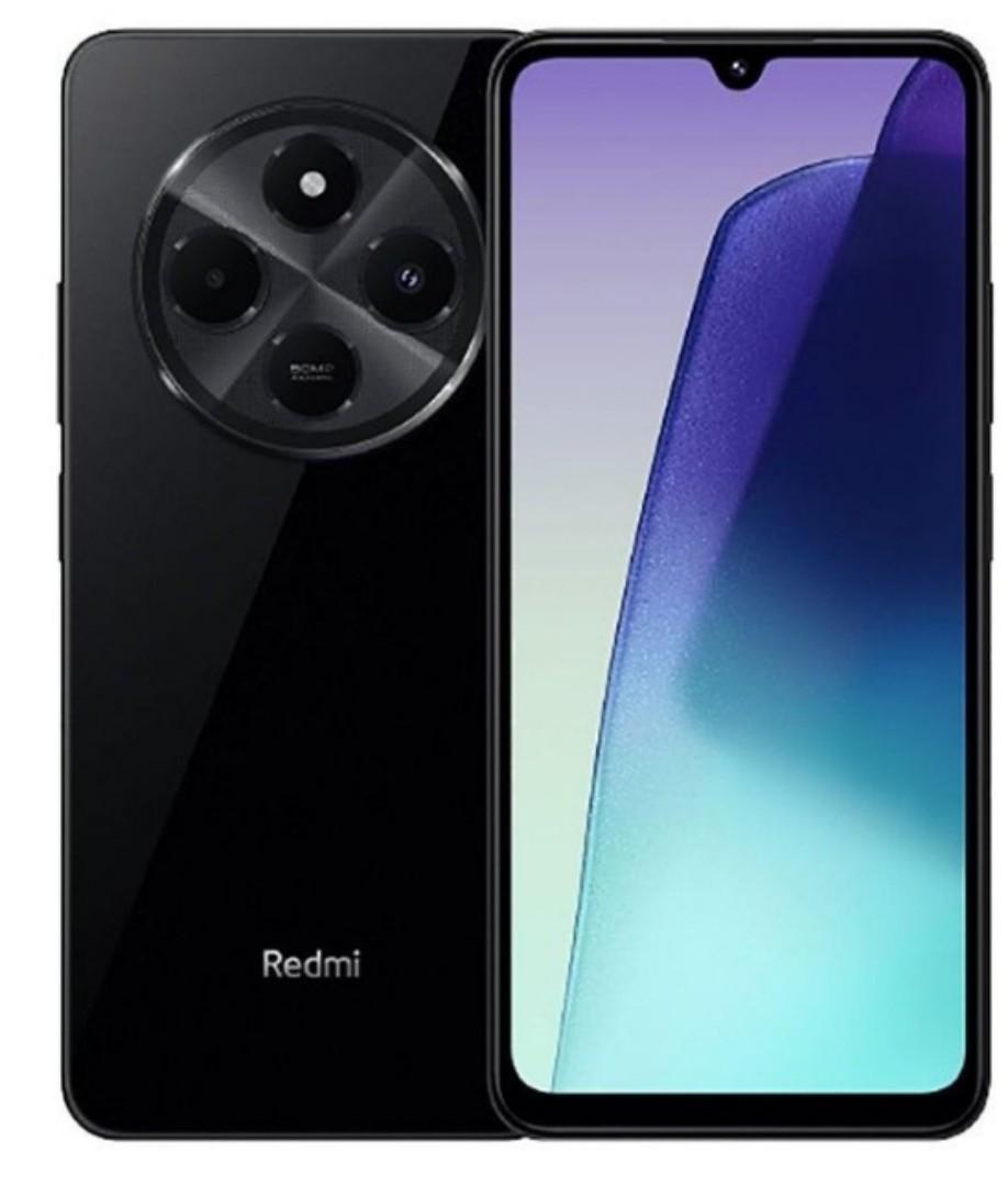 Xiaomi Redmi 14C 6.88" 4GB RAM + 128GB Storage 4G Network Dual SIM 90Hz LCD Screen 50MP Camera 33W Type-C Charging 5160mAh Battery Fingerprin & Face Smart Phones Phone