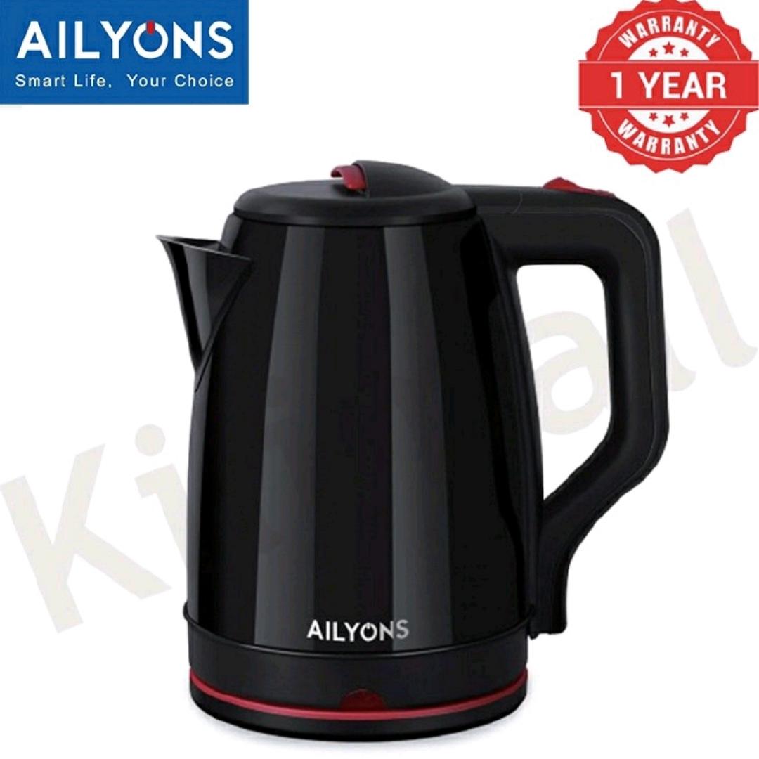 AILYONS/LYONS FK-0310 2.2L High quality  Cordless Stainless Steel Electric Kettle - 2.2L Power Off & Boil-Dry Protection