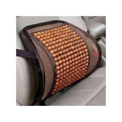 Car Lumber Seat And Office Chair Beads Back Rest Mesh Support