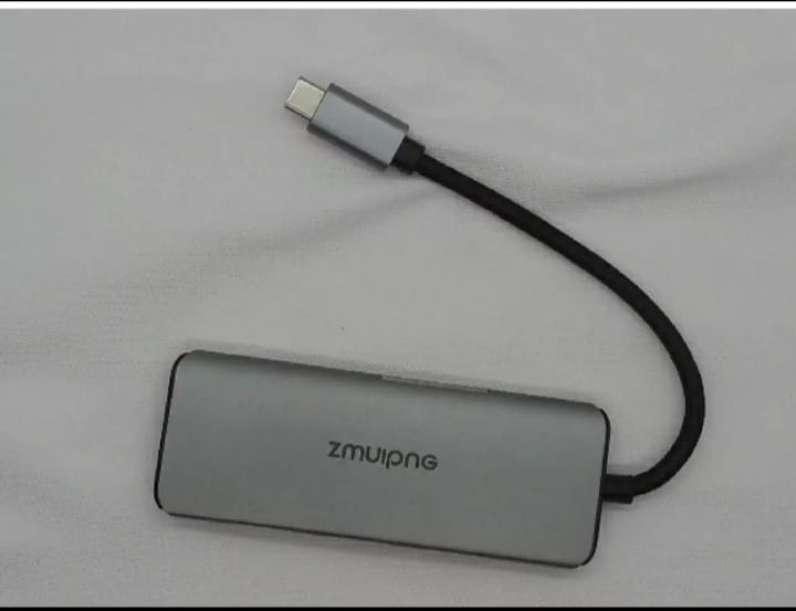 ZMUIPNG USB C Hub 6 in 1 USBC HDMI Multiport Adapter Model ZP1801
