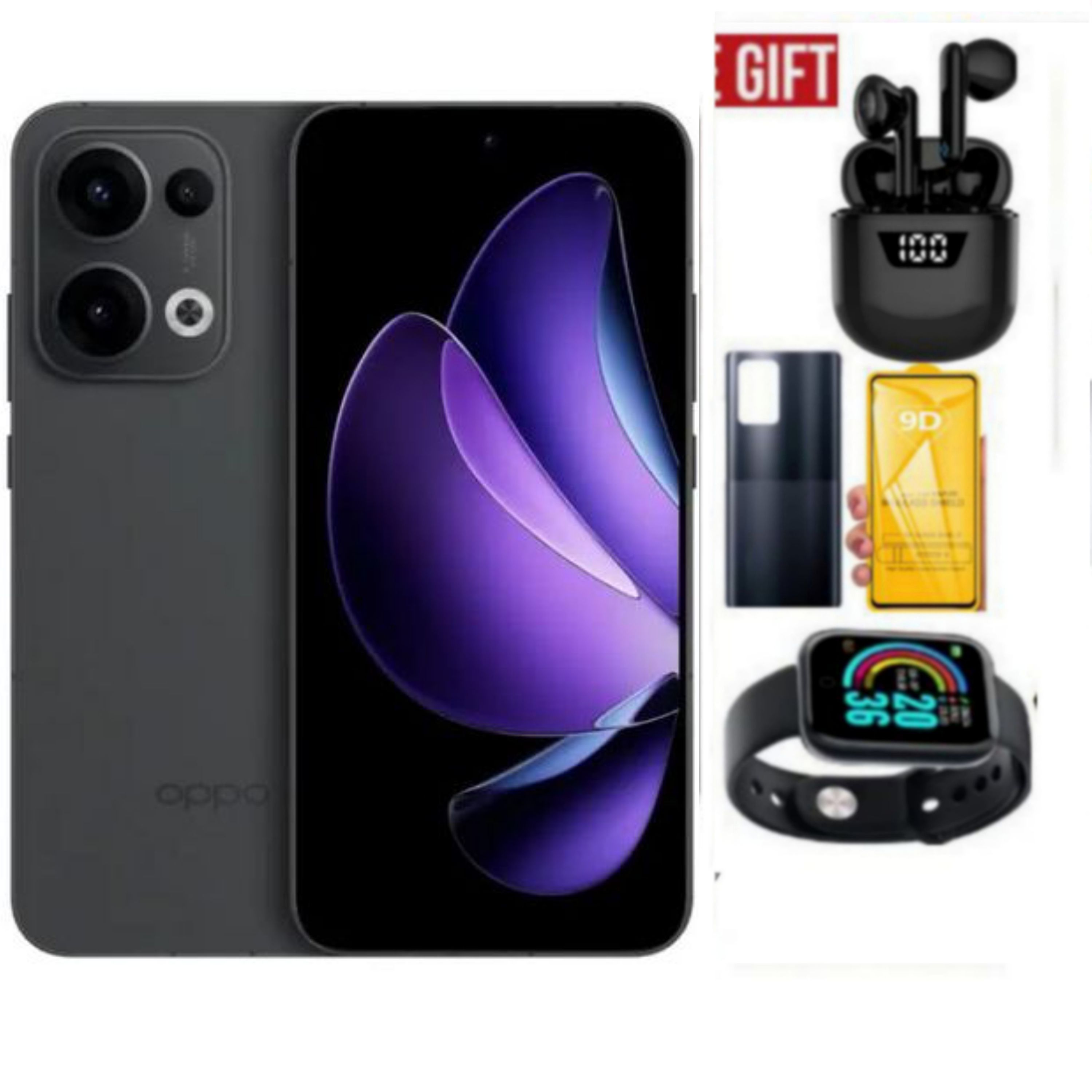 QUALITY BRAND NEW OPPO Reno 13F , 8GB RAM 256GB ROM 5,600mAh, 80W. 50MP, Dual Sim+Free Gifts
