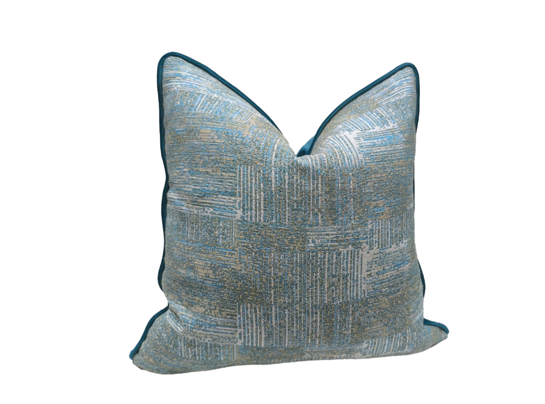 Luxury Style  Throw Pillow Cover Soft Polyester Cushion Bed Sofa Couch Decoration 18x18inch Pillowcases