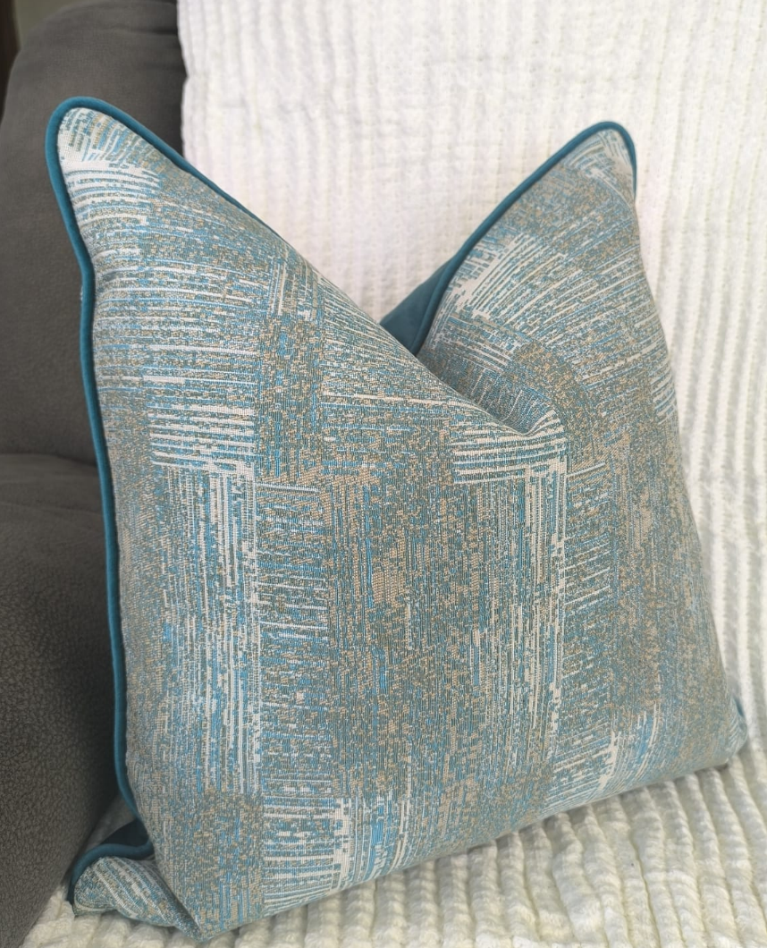 Luxury Style  Throw Pillow Cover Soft Polyester Cushion Bed Sofa Couch Decoration 18x18inch Pillowcases