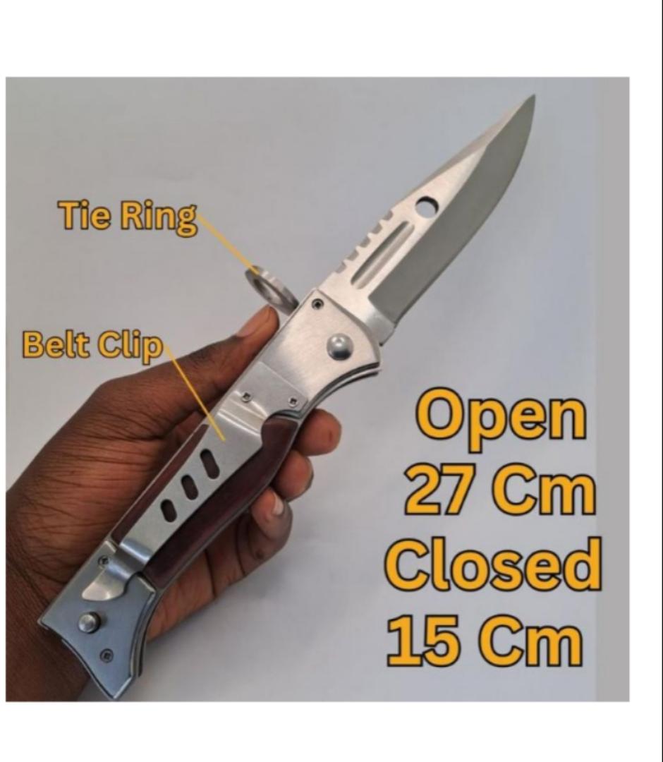 Heavy duty foldable knife AK-47  CCCP pocket pen camping knife EDC with apouch