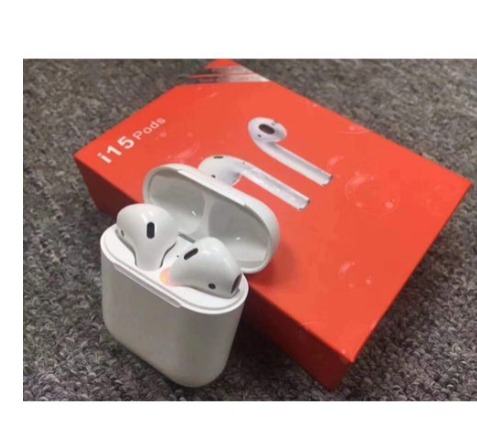 TWS Airpods Twins Bluetooth Earbuds Original I15 Airpods/Headphones/Earphones. Bluetooth V5.0 Earphone Touch Sensor True Stereo 10m