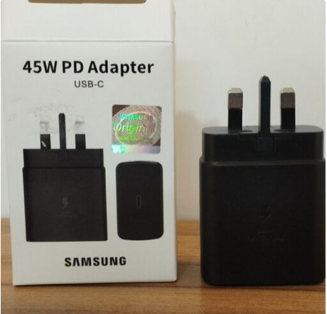 Samsung Galaxy Type C To C Adapter/Charger Superfast 45 WATT A15/A16/A06/A14/A54/A55/A13/A03s/A53/A35/A23/A24/A25 AND all S series