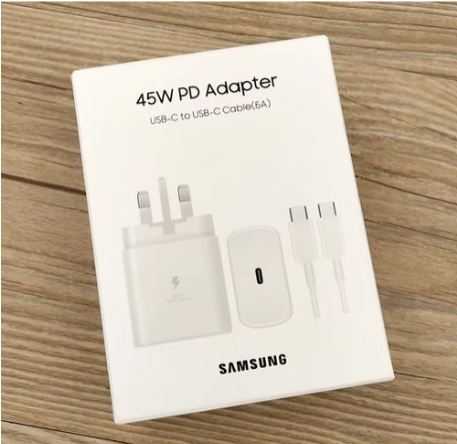Samsung Galaxy Fast Charger 45W USB C Type C To C Full Wall Charger Super Fast Adapter Android Phone Charger For Galaxy A16 A15 5G A14 A13 A53 A54 A55 A06 A04s A05s A12 A52 S25 S24 S23 S22