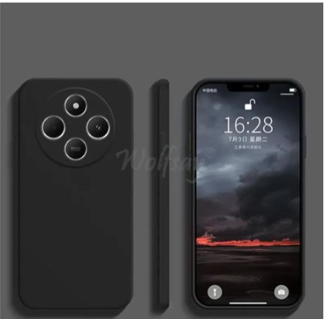 Tecno Spark 30C Black Soft Silicone Phone Case/ Cover