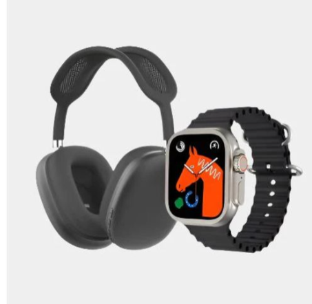 New Ultra Smartwatch Comes With Headset/headphones For FREE Smartwatch Bluetooth Call BT Music Games Wireless Charging Smart Watch
