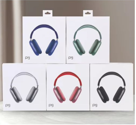 P9 Bluetooth Headphones Stereo Over-Ear Headset/Headphones/Airpods/Earphones/Earbuds Max Noise Cancelling Sports Gaming Earphones Headphone Bluetooth Earphone Headset Max P9 with Noise Canceling