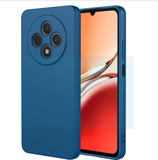 XIAOMI Redmi 14C Classy Blue Silicone Phone Case/ Cover