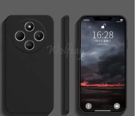 Tecno Spark 30C Black Soft Silicone Phone Case/ Cover