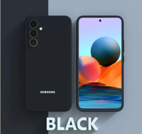 Samsung Galaxy A25 Original Black Silicone Premium Phone Case/ Cover
