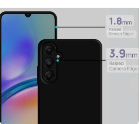 Samsung Galaxy A05s Black Soft Silicone Phone Case