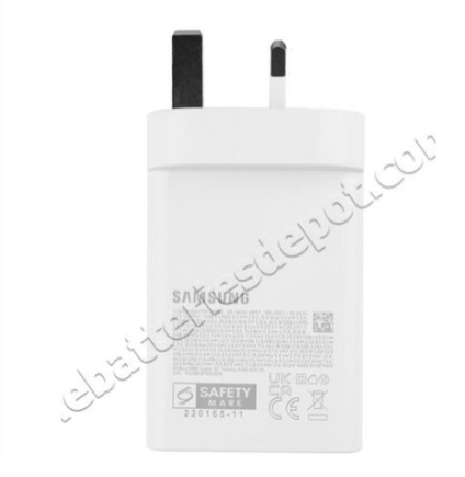 Samsung Super Fast USB C Wall Charger 65w Trio Adapter for Galaxy A06/A16/S25/ S24/S23/S22/S21 FE/S22+/S20 FE/S10e/S9/S8/Z Note 20/21, A15 5G/A14 5G/A54/A55/A13 5G/A03s/A53A35/A23/A24/A25/A05S/A04S/A3