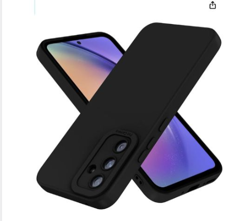 Samsung Galaxy A05s Black Soft Silicone Phone Case