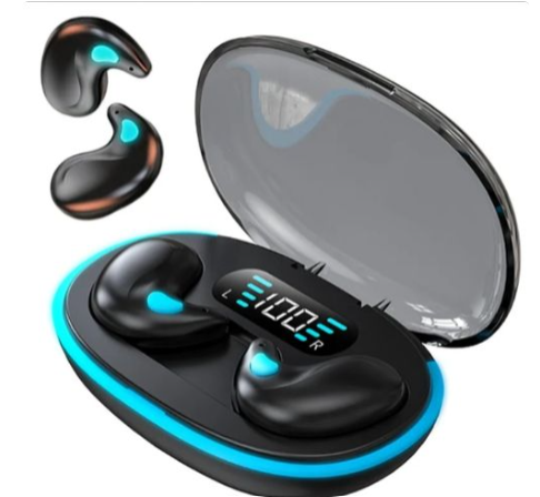 TWS X55 EXTRA BASS Sleeping Earbuds/Earphone/airpods Wireless Mini Headphones For Work Bluetooth Earphone Stereo Hidden Headsets with Mic HD