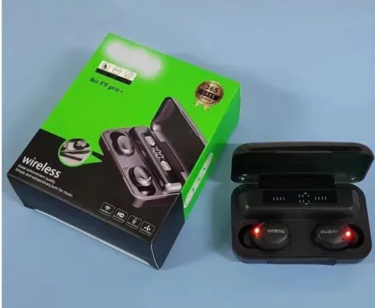 Oraimo F9 Pro+ Wireless Bluetooth Pods - Premium Sound, Noise Cancellation, Long Battery Life, Touch Control,
