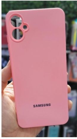 Samsung Galaxy A06 Pink Original Silicone Phone Case/ cover