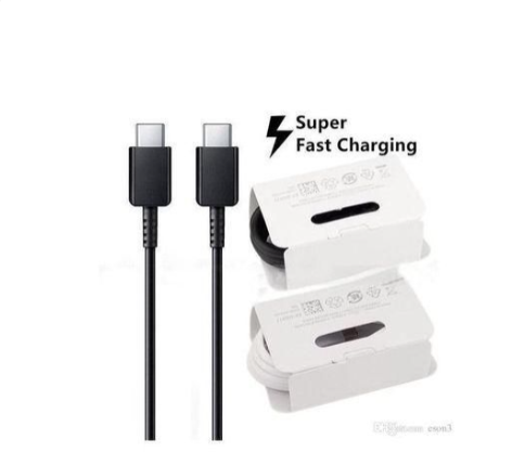 Samsung Type c to c cable For Galaxy A16, A15 5G A14 A13 A53 A54 A55 A06 A04s A05s A12 A52 S25 S24 S23 S22 S21 S20 S10 Z Flip 5 Z Fold 5