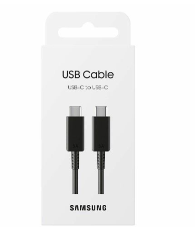 Samsung Type c to c cable For Galaxy A16, A15 5G A14 A13 A53 A54 A55 A06 A04s A05s A12 A52 S25 S24 S23 S22 S21 S20 S10 Z Flip 5 Z Fold 5