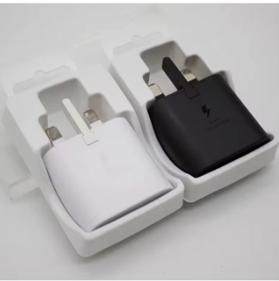 Samsung Galaxy Fast Charger 25W USB C Type C To C Wall Charger A16, A06, S25 Ultra Super Fast Type C Adapter Android Phone Charger For Galaxy A15 5G A14 A13 A53 A54 A55 A03s A04s A05s A12 A52