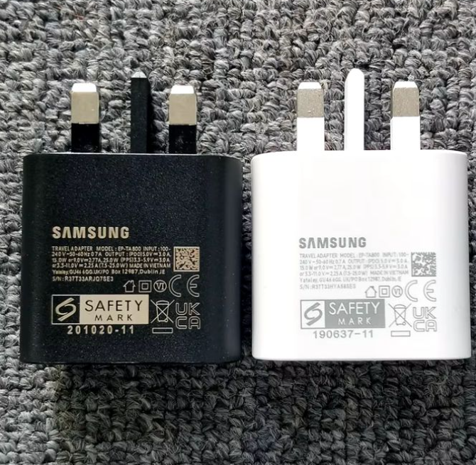 Samsung Galaxy Fast Charger 25W USB C Type C To C Full Wall Charger Super Fast Adapter Android Phone Charger For Galaxy A16, A15 5G A14 A13 A53 A54 A55 A06 A04s A05s A12 A52 S25 S24 S23 S22 S21 S20 S1