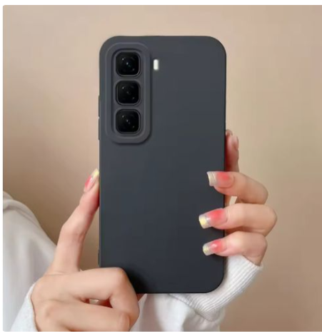 Infinix HOT 50 Pro Plus Black Soft Phone Case/ Cover