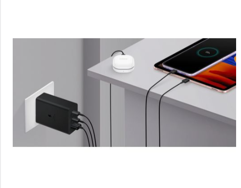 Samsung Super Fast USB C Wall Charger 65w Trio Adapter for Galaxy A06/A16/ S25/ S24/S23/S22/S21 FE/S22+/S20 FE/S10e/S9/S8/Z Note 20/21, A15 5G/A14 5G/A54/A55/A13 5G/A03s/A53 5G/A35/A23/A24/