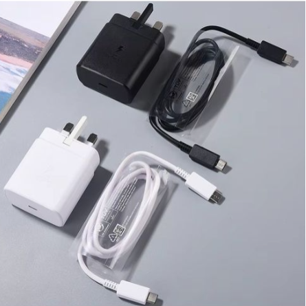 Samsung Galaxy Fast Charger 45W USB C Type C To C Full Wall Charger Super Fast Adapter Phone Charger For Galaxy A07 A17 A16 A15 5G A14 A13 A53 A54 A55 A06 A04s A05s A12 A52 S25 S24 S23 S22 S21