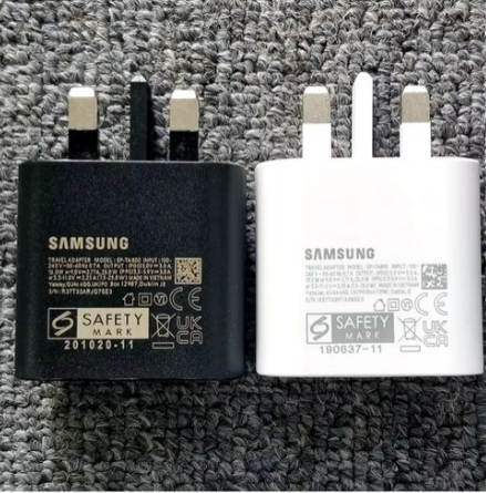Samsung Galaxy Fast Charger 25W USB C Type C To C Full Wall Charger For Galaxy A06 A17 A16, A15 5G A14 A13 A53 A54 A55 A06 A04s A05s A12 A52 S25 S24 S23 S22 S21 S20 S1