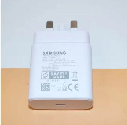 Samsung Galaxy 45W Charger Super Fast r Type C For A07 A17 A16/A06/A55/S25 Ultra/S24/S23/S22/S21 FE/S22+/S20 FE/S10e/S9/S8/Z Fold 6 5 4 3/Z Flip, Note 20, A15/A14/A54/A55/A13/A03s/A53/A35/A23/A24/A