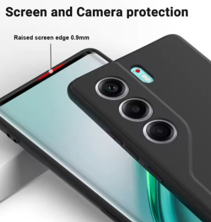 Tecno Camon 40 Pro Soft Tpu Black High Protection Phone Case/ cover