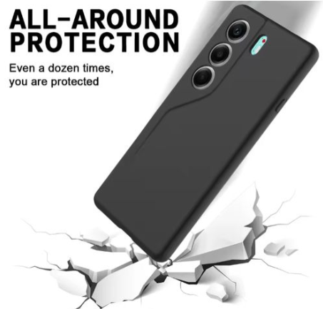 Tecno Camon 40 Pro Soft Tpu Black High Protection Phone Case/ cover
