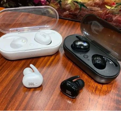 Jbl Wireless Bluetooth TWS-4 Earbuds Wireless Airpods, Bluetooth 5.3 Headphones In Ear, Bluetooth Earphones with Built-in Microphone, Wireless Ear Buds, Bluetooth Earbuds with Mic, Charging