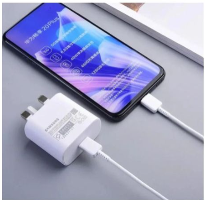 Samsung Fast Charger 25W USB C Type C To C Full Wall Charger Super Fast  Charger For Galaxy A17 A07 A06 A16, A15 5G A14 A13 A53 A54 A55 A06 A04s A05s A12 A52 S25 S24 S23 S22 S21 S20 S1