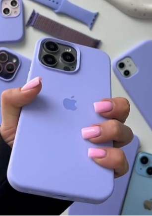 Apple iPhone 14 Pro Max Original Silicone Case/Cover, Liquid Silicone Phone Case