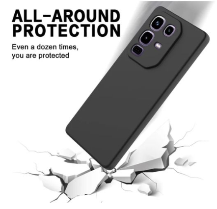 Infinix Note 50s 5G Black soft silicone Phone Case/Cover