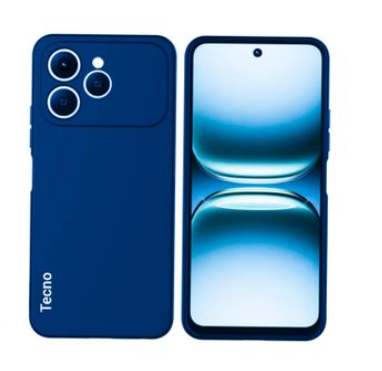 Tecno Spark 40 Original Liquid silicone Phone Case/Cover available in Black,Blue , & Pink