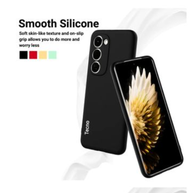 Tecno Spark 40 Pro+(Plus) Original Liquid Silicone Phone Case/Cover