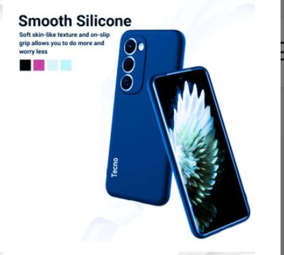 Tecno Spark 40 Pro+(Plus) Original Liquid Silicone Phone Case/Cover