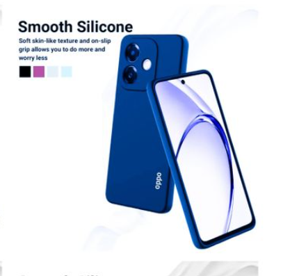 Oppo A3x 4G/5G Original Liquid Silicone Phone Case/Cover