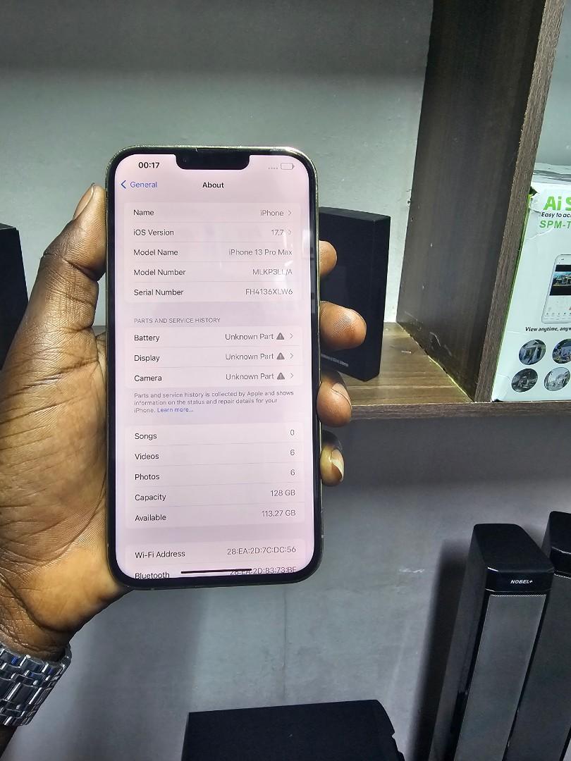 Refurbished iPhone 13 pro max 128gb Gold
