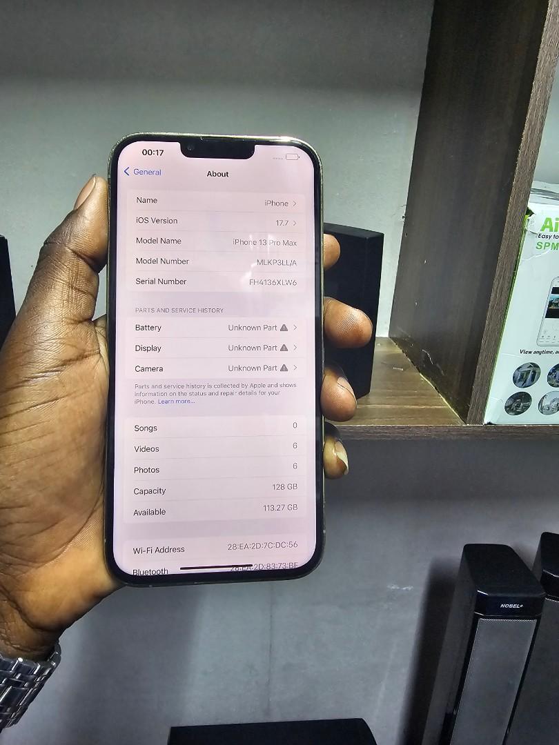 Refurbished iPhone 13 pro max 128gb Gold