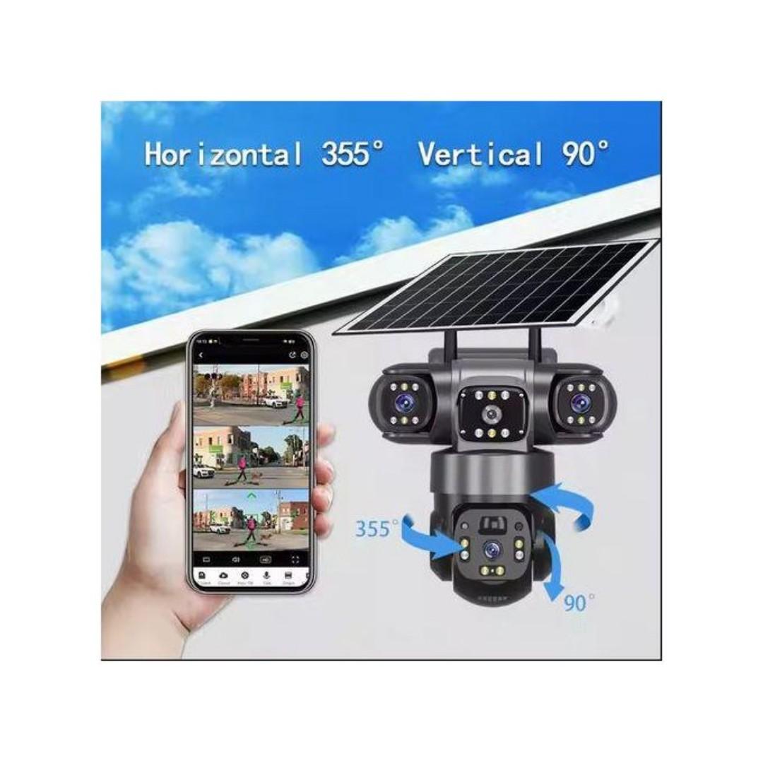 SMART NET TRIPPLE LENSE 4G SOLAR CAMERA