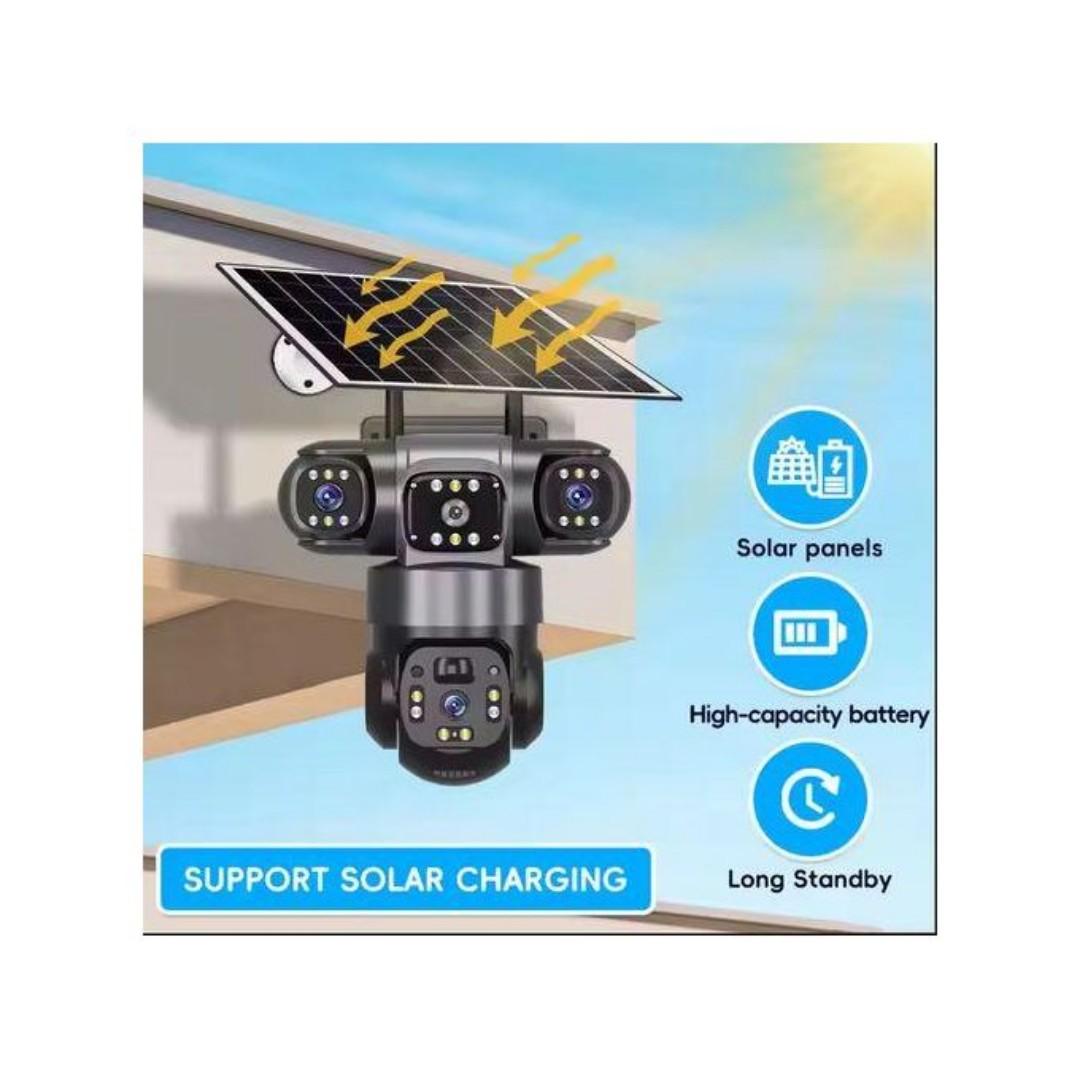 SMART NET TRIPPLE LENSE 4G SOLAR CAMERA