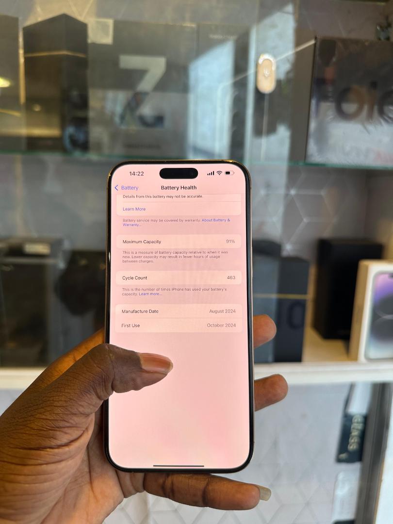 EX UK IPHONE 16 PRO MAX 256GB BOTH SIM CARD AND ESIM